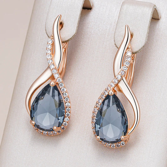 Brincos Finos Pendentes Brilhantes Em Zircônia