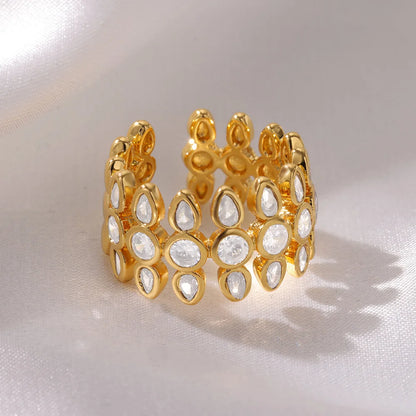 Anel Ajustável Em Aço Inoxidável