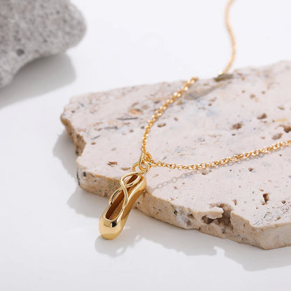 Colar Feminino Requintado Pingente Ballet