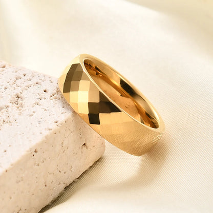 Aliança Tungstênio Dourada