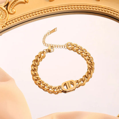 Conjunto de Joias - Colar e Pulseira de Elo