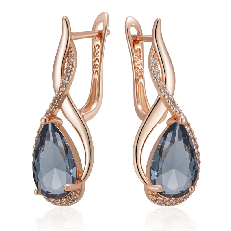 Brincos Finos Pendentes Brilhantes Em Zircônia