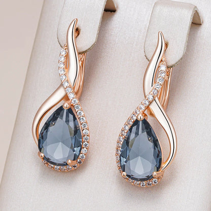 Brincos Finos Pendentes Brilhantes Em Zircônia