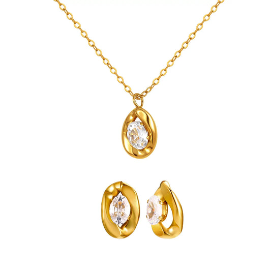 Conjunto de Joias Zircônia