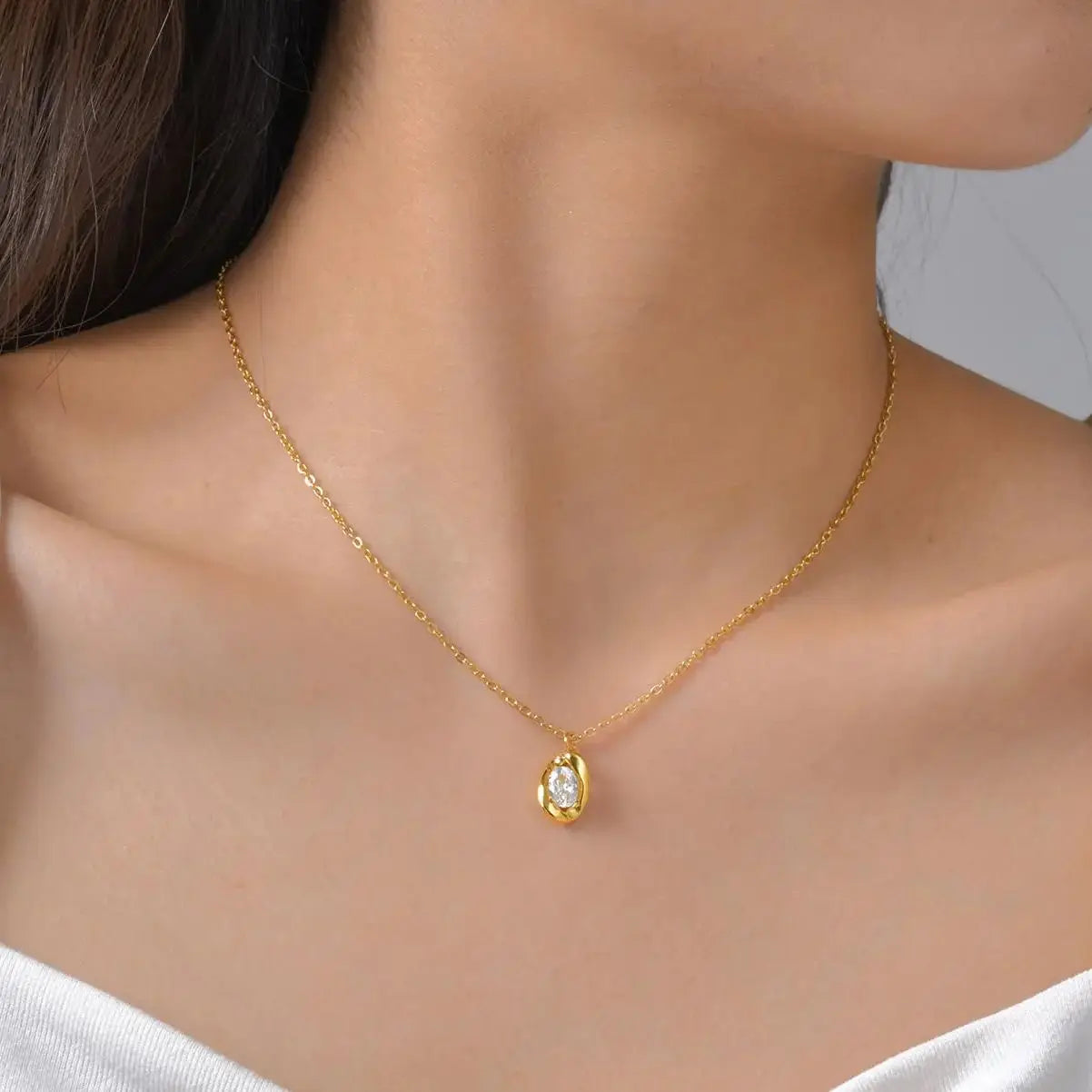 Conjunto de Joias Zircônia