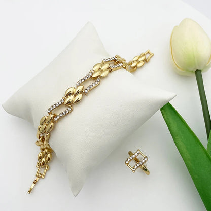 Conjunto de Joias Luxo Estilo Dubai