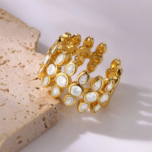 Anel Ajustável Em Aço Inoxidável