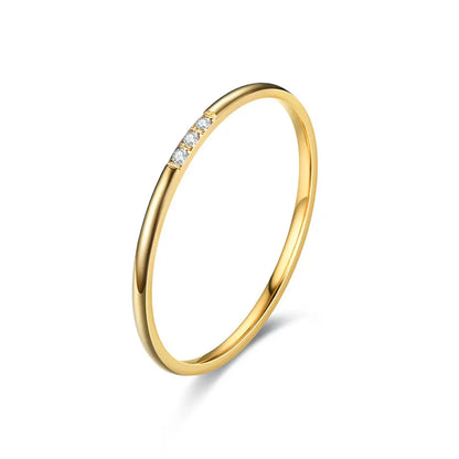 Anel Empilhável Minimalista