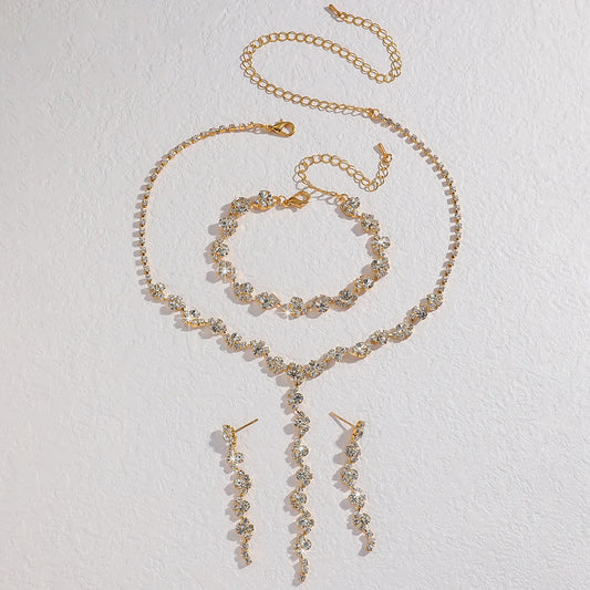 Conjunto de Joias Completo Para Evento