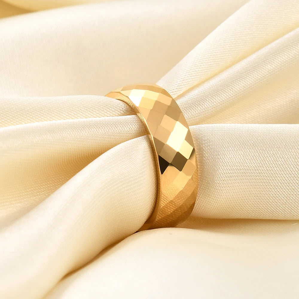 Aliança Tungstênio Dourada