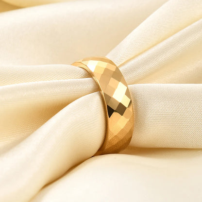 Aliança Tungstênio Dourada