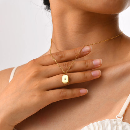 Colar Feminino Requintado Corrente Folheada