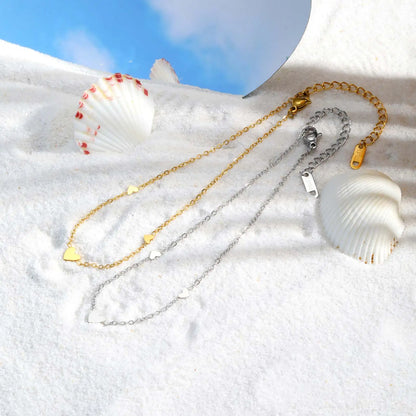 Tornozeleira Feminina Em Aço Inoxidável