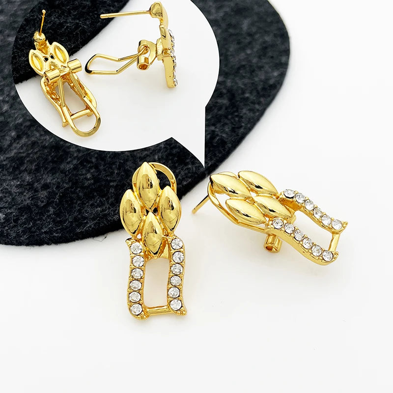 Conjunto de Joias Luxo Estilo Dubai